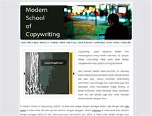Tablet Screenshot of copywritingskill.com